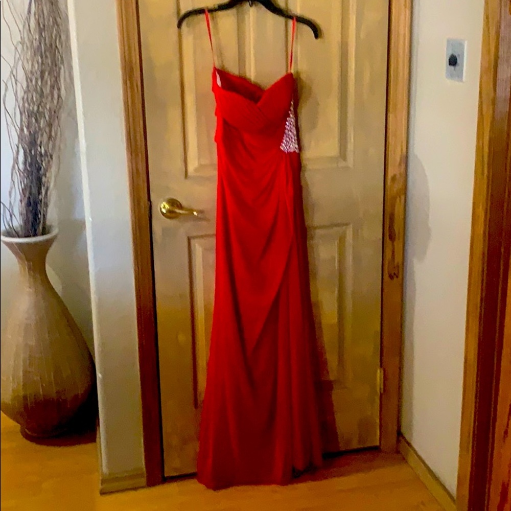 Red dress